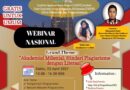Webinar Nasional: Akademisi Milenial, Hindari Plagiarisme dengan Literasi